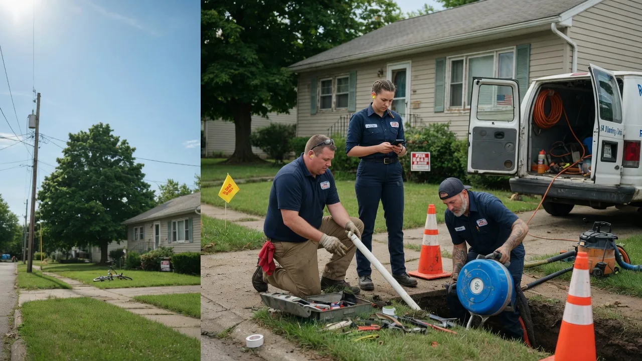 Sewer Line Repair in Walsh, IL near me